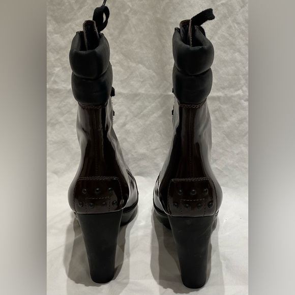 Tod's Aspen Lace-Up Boots, Brown, size 42, NWOB - Picture 8 of 9